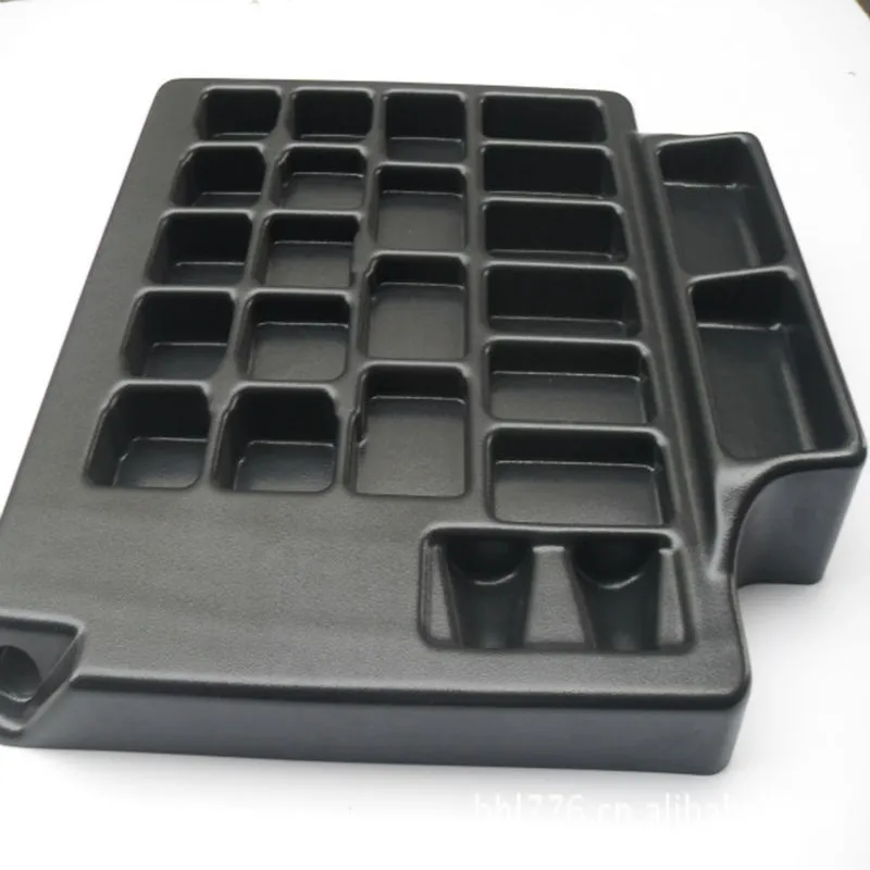 Factory Custom thermoforming ABS tray plastic shell vacuum forming product