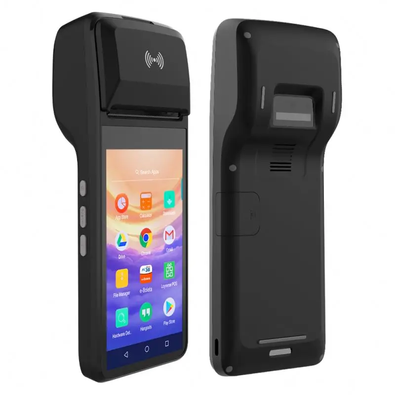 Android 11 Billing Pos Machine H8 BT WIFI NFC Restaurant Order Retail Pos System Caisse Enregistreuse Portable All in One Pos