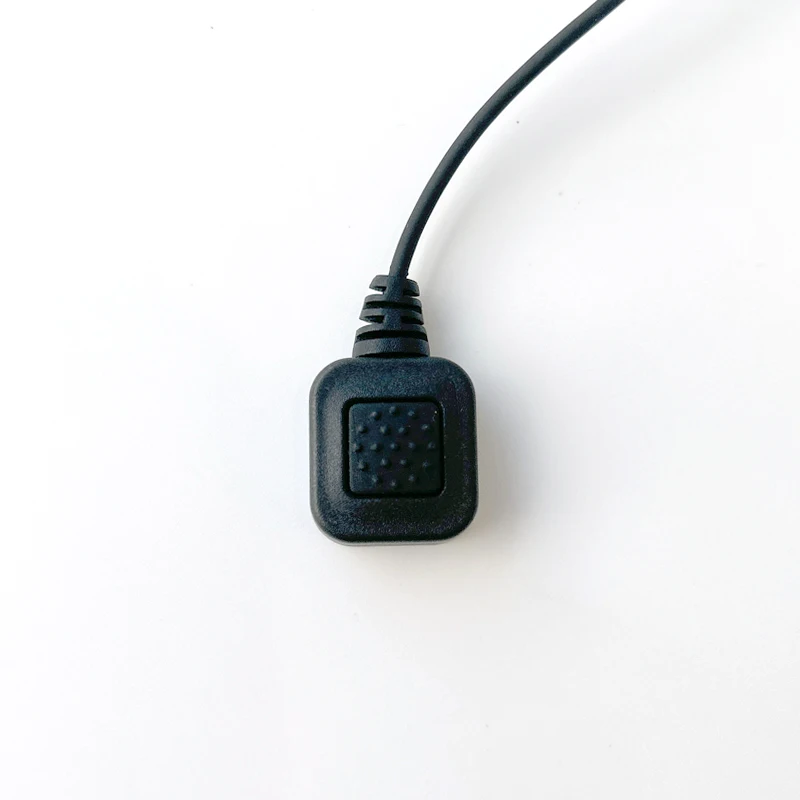 Портативная рация, гарнитура PTT, телескопическое управление горлом, двухсторонний радиомикрофон, подходит для различных раций