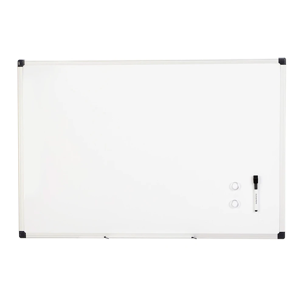 Magnetic Aluminum Frame Dry Erase Whiteboard Set for Office Home