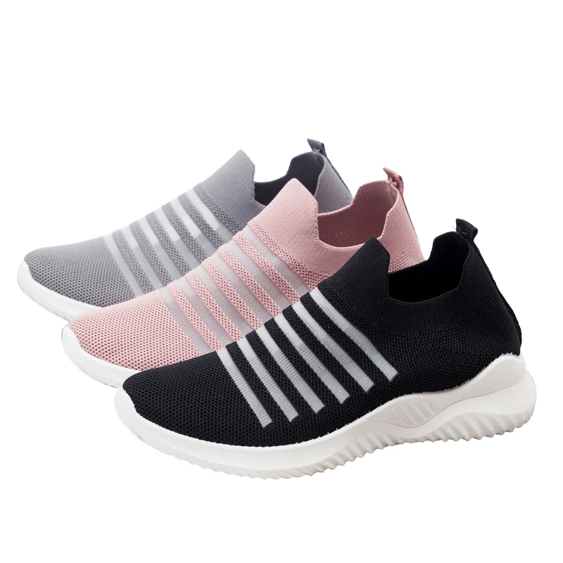 Bairuilun Zapatillas Deportivas y De Punto Para Mujer элегантная обувь для ходьбы женщин