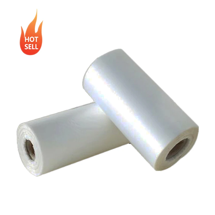 LDPE HDPE POLY polyethylene transparent plastic food fruit vegetable packaging supermarket flat produce bag on roll