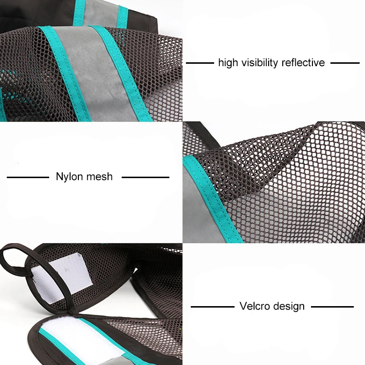 Защитный светоотражающий жилет для женщин высококачественный с полосками высокой видимости строительства