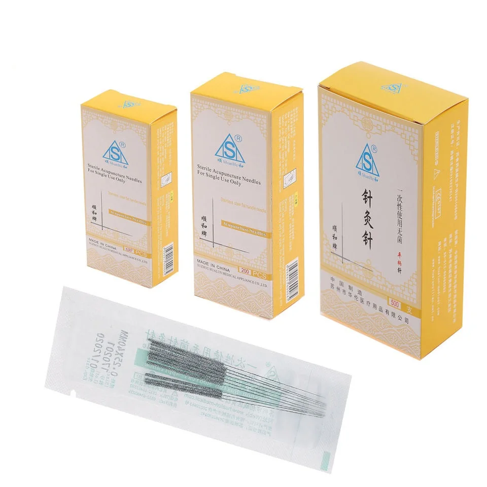 Factory Price Chinese Sterile Disposable Spring Handle Acupuncture Needles
