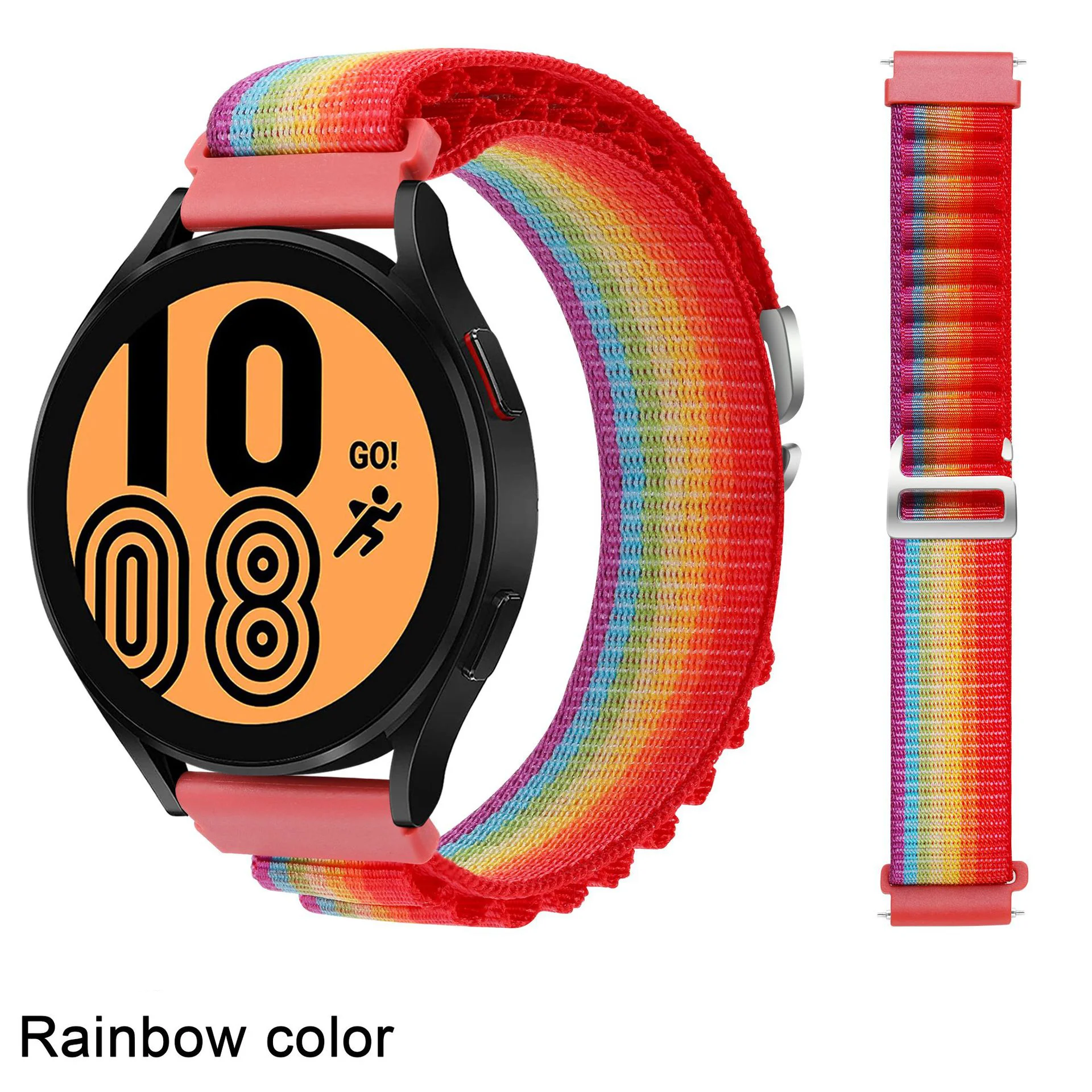 Universal Alpine loop Watch Band 18mm 20mm 22mm Replacement Ultra Nylon Watch Strap Bracelet for Samsung HUAMI GARMIN HUAWEI