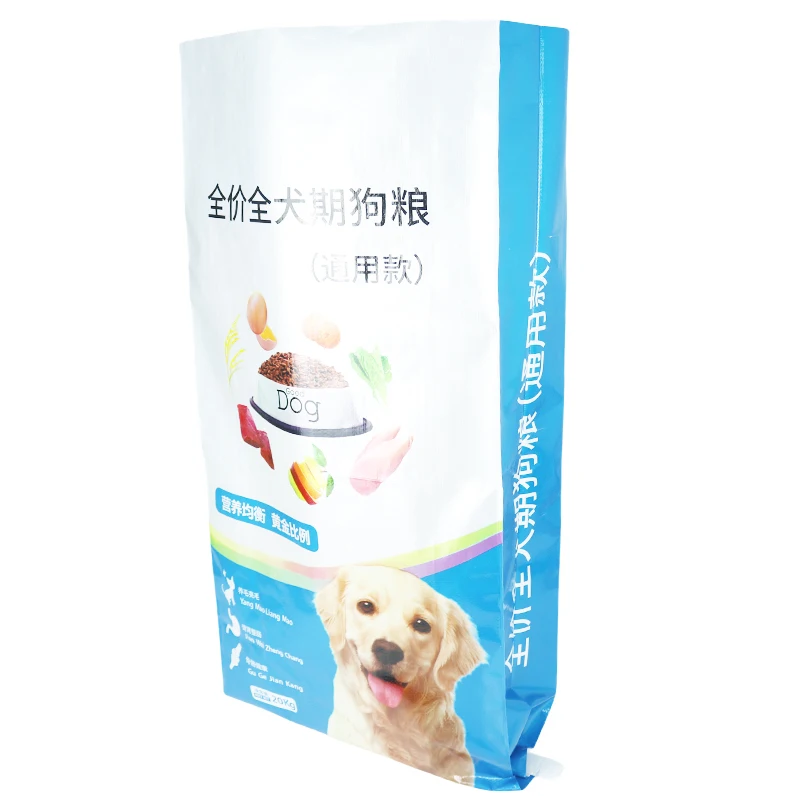 25 50 100kg Flour Bag Custom PP Bags Animal Feed Woven Polypropylene Sack 10kg Plain PP Woven Rice Empty Rice Packing Bag