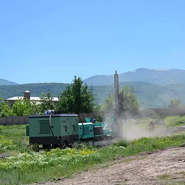 Highly Custom Crawler Solar Screw Piling Machine Photovoltaic Pile Driver For Power Pv Station