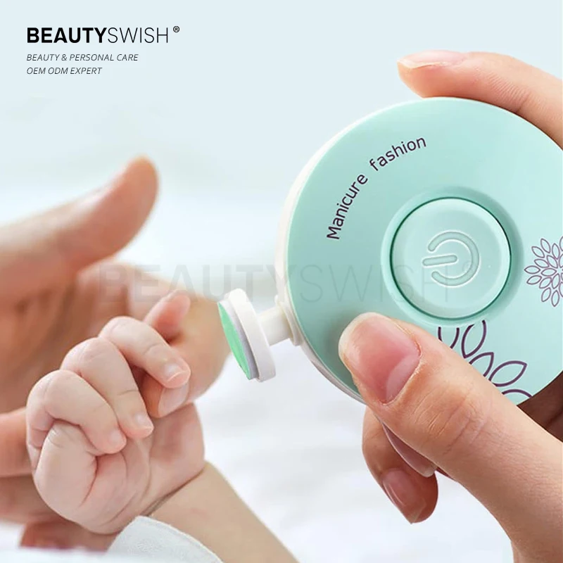 New Baby Electric Nail Trimmer Kids Nail Polisher Tool Baby Care Kit Manicure Set Easy To Trim Nail Clippers For Newborn