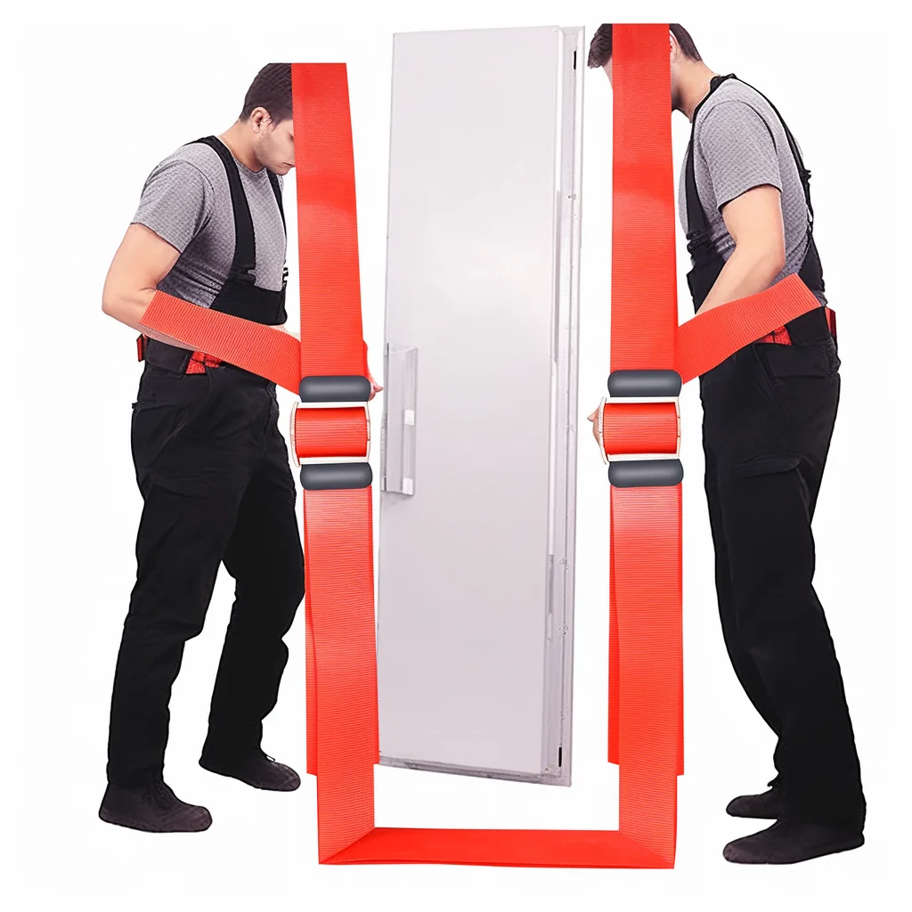 Multifunctional Heavy Duty Handling Strap 2-Person Shoulder Lifting and Moving System for Lift and Move Furniture Appliances