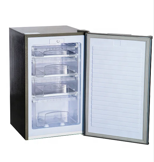 Однодверная Вертикальная морозильная камера 50L 60L 80L мини-холодильники с морозильной