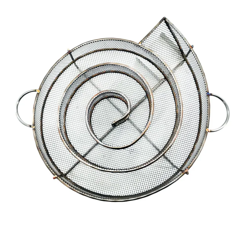 Bestseller Stainless Steel Spiral Smoker Box BBQ Wood Cold Smoke Generator Hot or Cold Smoking Generator