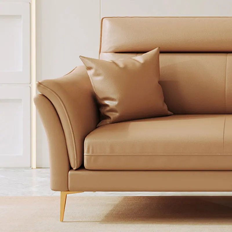 Wholesale New Design Microfiber Fabric Living room Sofa Three Seat Upholstered Sofa