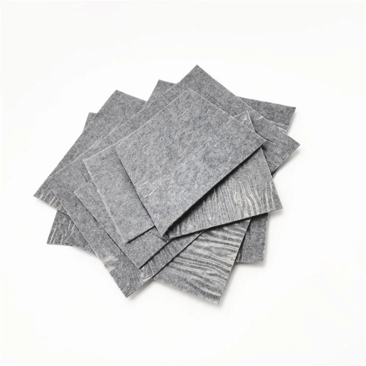 
Customized Needle Punched 100% Recycled Polyester PET Felt Adhesive PE Film Felt 