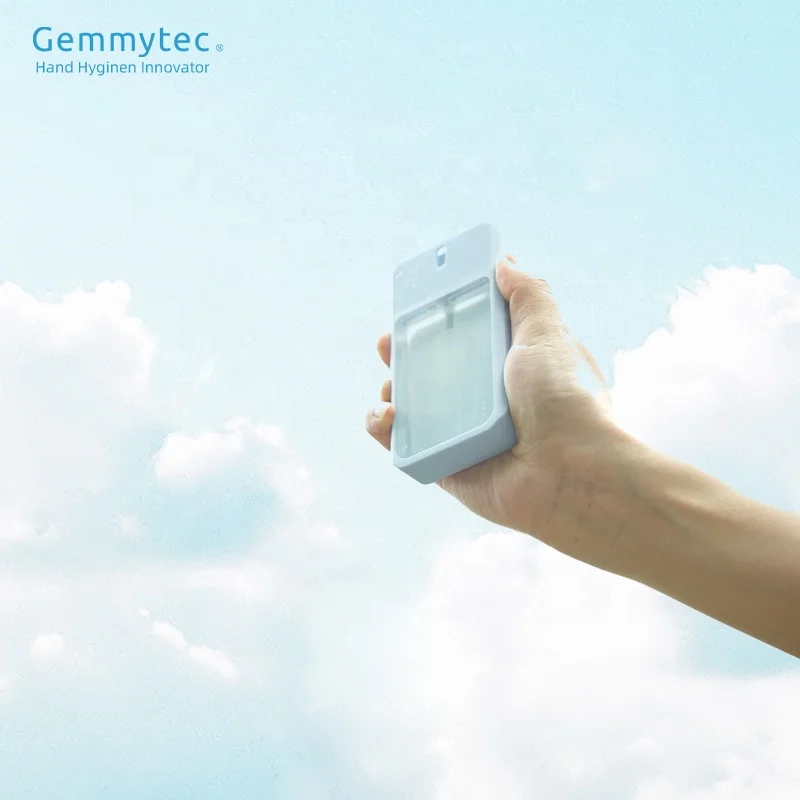 New Fashion Storage Perfume Pocket Light Blue Alcohol Spray Bottle For Travel