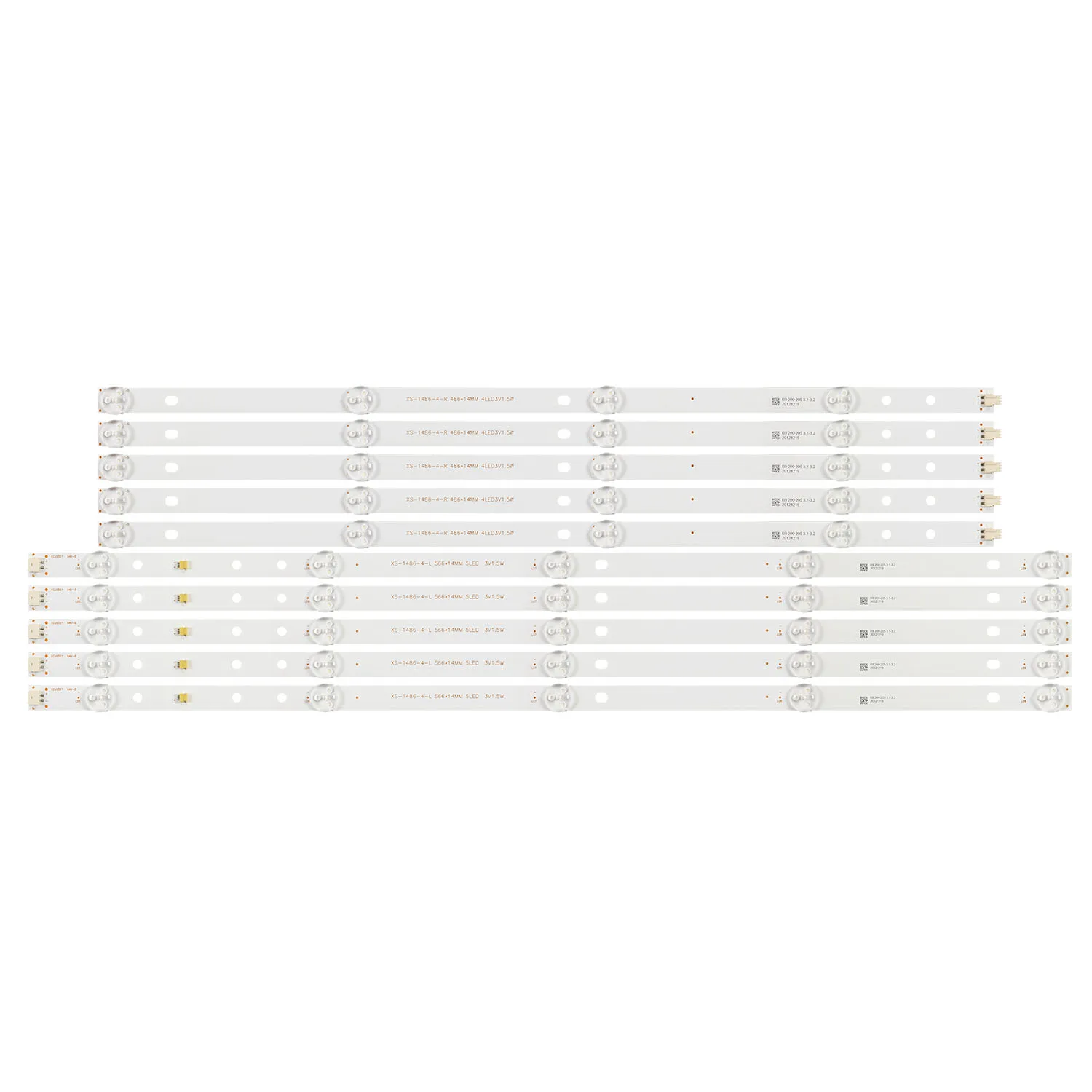 Новый ЖК-Телевизор подсветка полосы JL.D55091330-140CL/R-M 035-550-3030-N/M подходит для JVC SI55FS LED