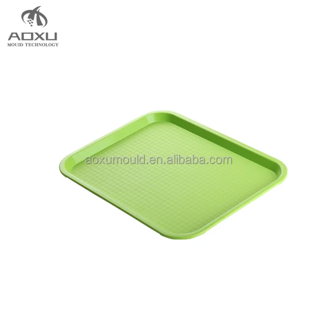 Manufacturing fruit plastic plate mold restaurant food tray mould
