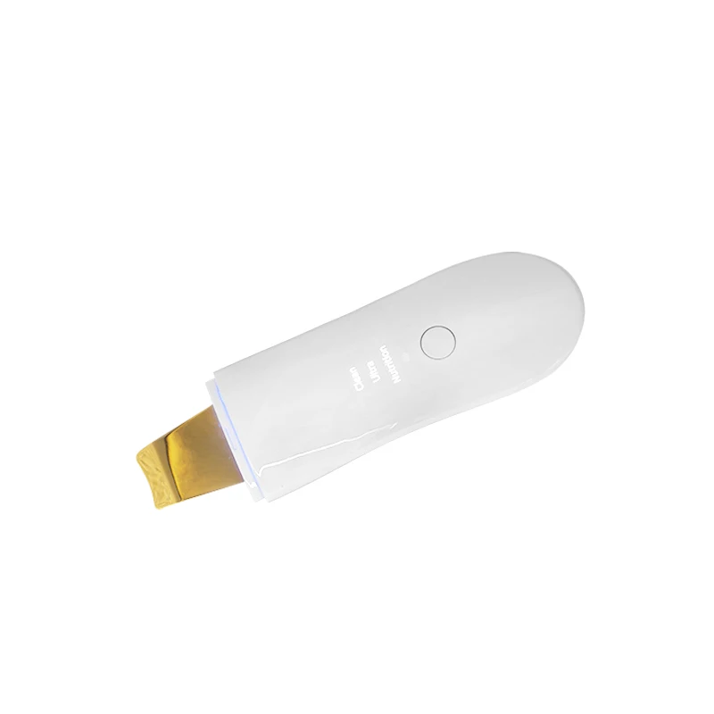 Blackhead Removal Micro-current Ultrasonic Skin Scrubber EMS Skin Care Device Facial Skin Scrubber with Spray