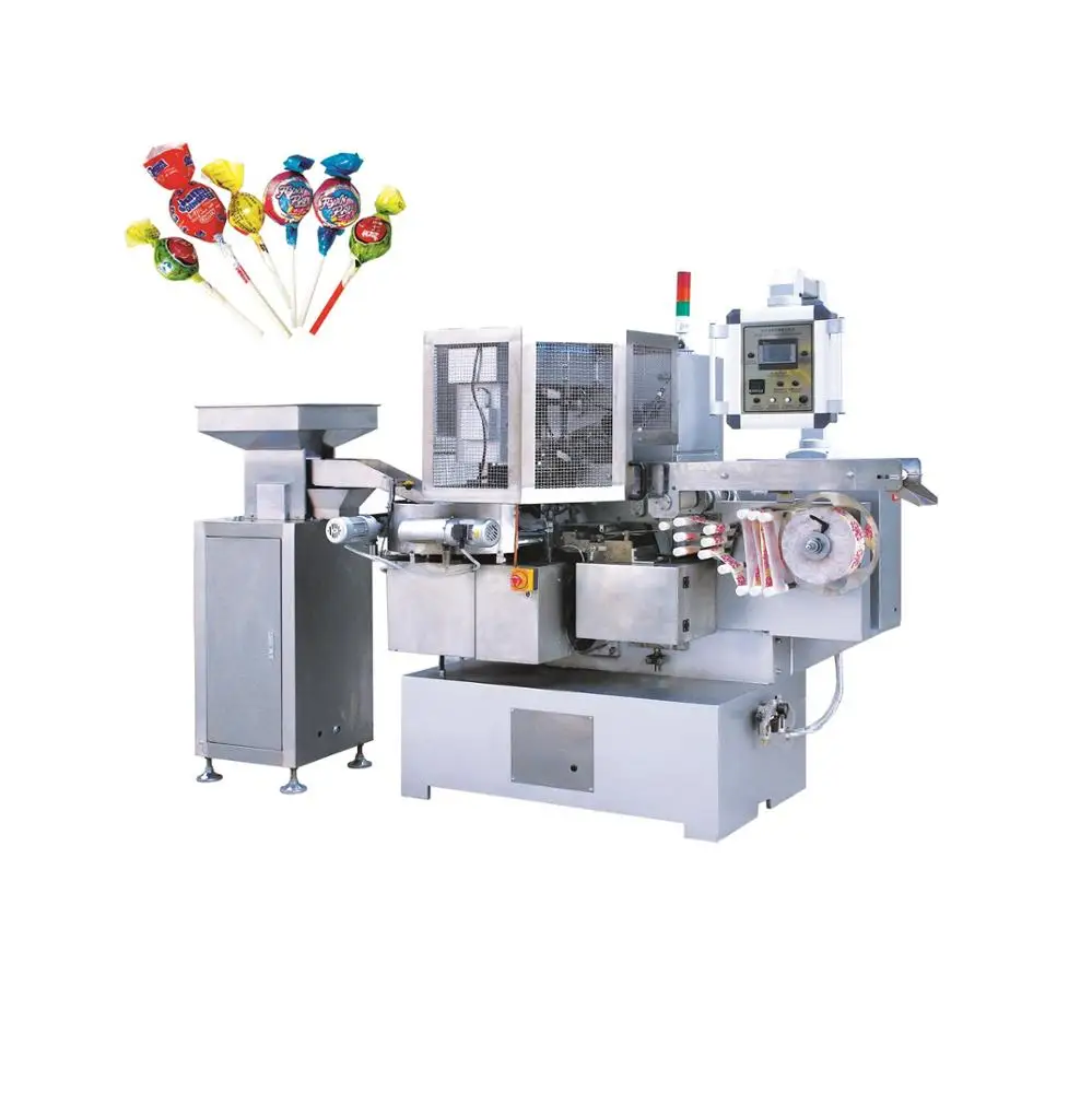 Full automatic lollipop double twist packing machine