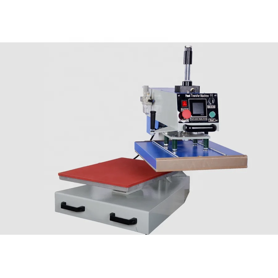 Swing Heater Head Portable Single Pallet Vinyl Film Sticker logo Cloth Printing Heat Press Machine for 16 X 24 Inch