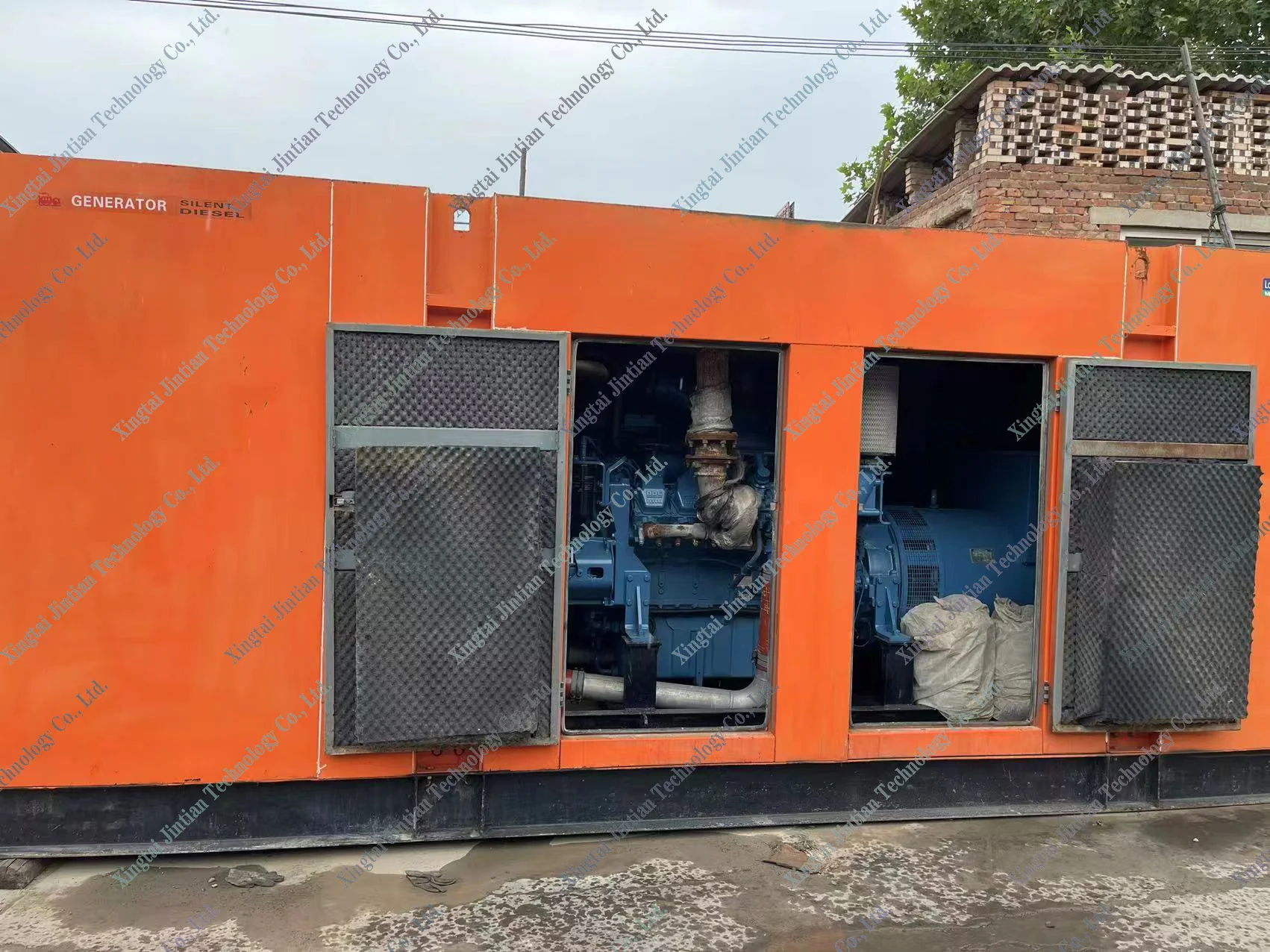 630kW/780kVA MTU 12V2000G63  Used Diesel Generator