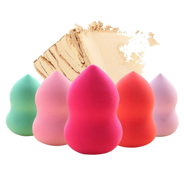 
sponge egg makeup sponge blender cosmetic blender beauty makeup sponge Wet And Dry Cosmetic Facial Powder Puff Removal 