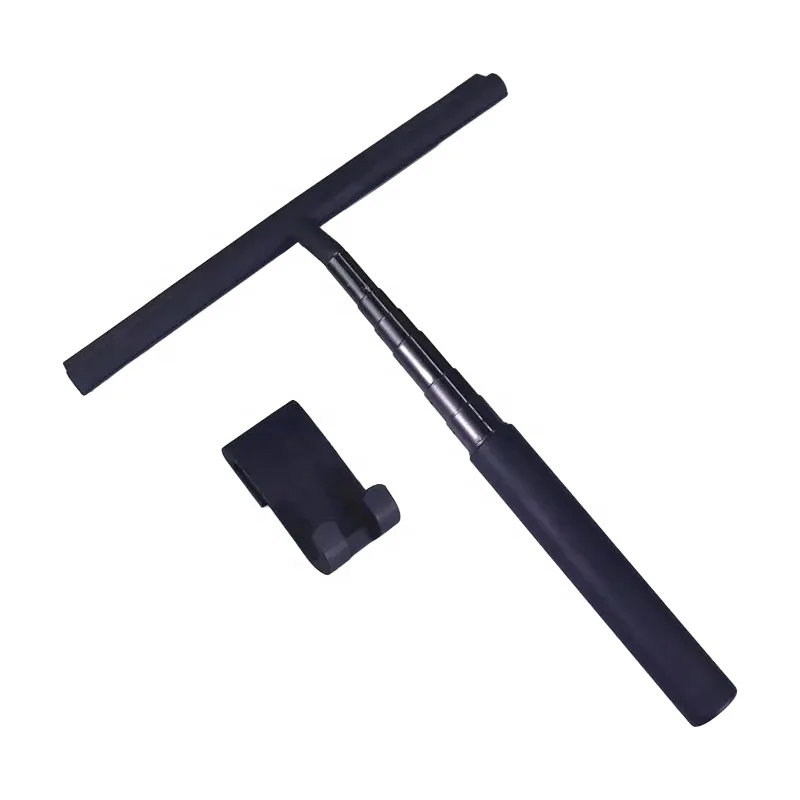 OEM/ODM Retractable Shower Squeegee Customized Silicone Floor Wipers Window Washer Water Blade with Long Handle