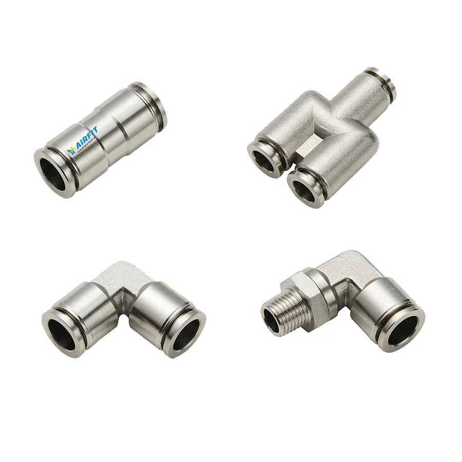 AIRFIT SSPL SS316L Pneumatic Hydraulic Quick Connect Stainless Steel Threaded Air Compressor Hose Fittings