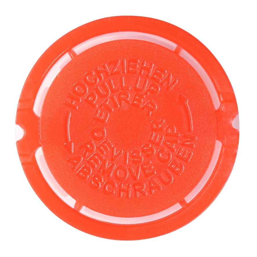 Оптовая продажа с завода, экологически чистые пластиковые крышки с винтами, красного цвета, пластиковые крышки для банок, хорошее качество, квадратный металлический оловянный оливковое масло