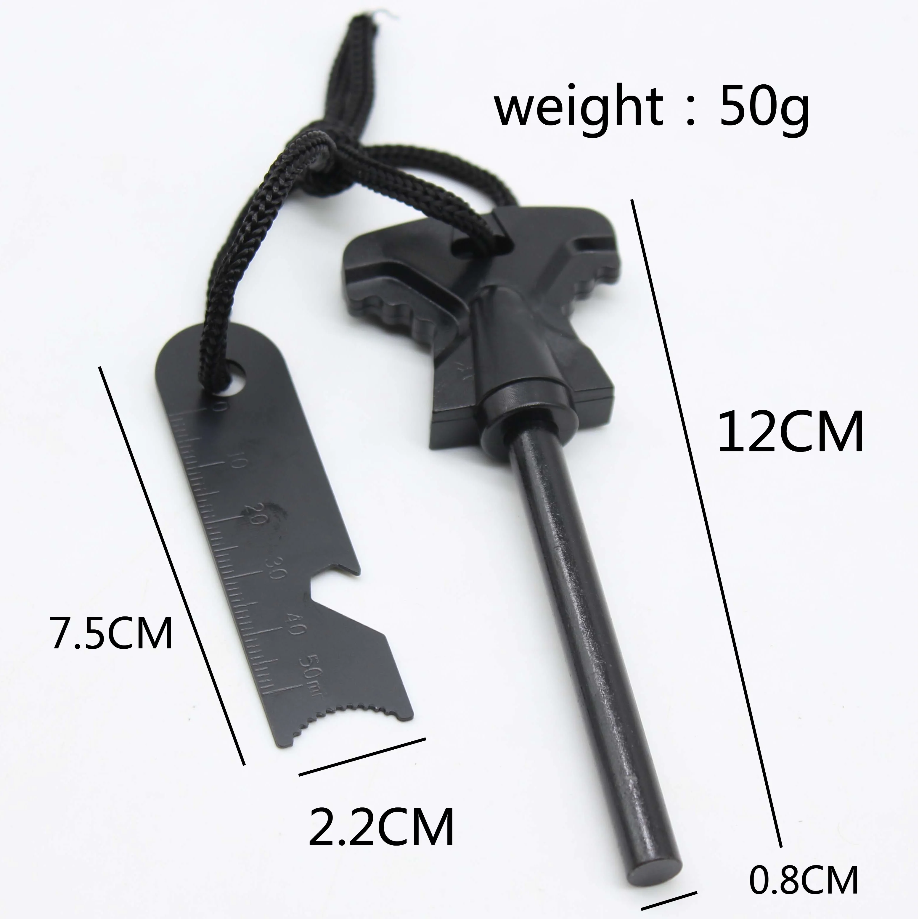 Outdoor survival Camping Emergency Flint Fire Starter Survival  Firelighter ferrocerium