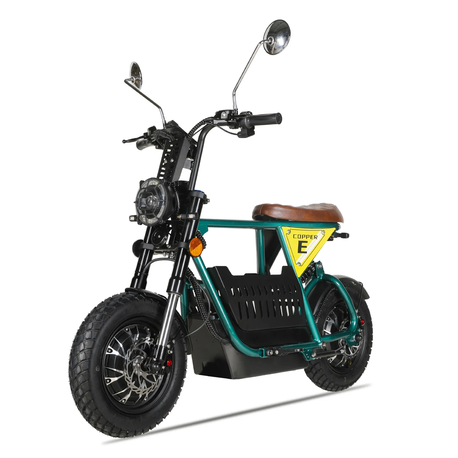 EEC/COC 18 inch 250W 500W pedal assist electric scooter retro moped style electric bike with 48V lead acid or lithium battery