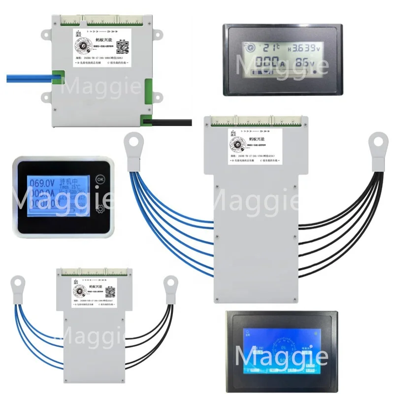ANT smart BMS 3-4S 7-16S 8-20S 8-22S 10-24S 10-32S 21-30S 17-24S 40A-420A 400A 500A 1050A литиевая батарея системы управления