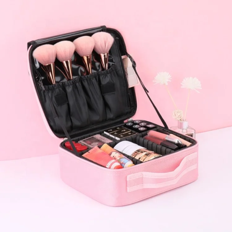 Travel Eyelash Training Kit Case Professional Eyelash Makeup Organizer Portable Cosmetic Bag For Extension Tools Accessories