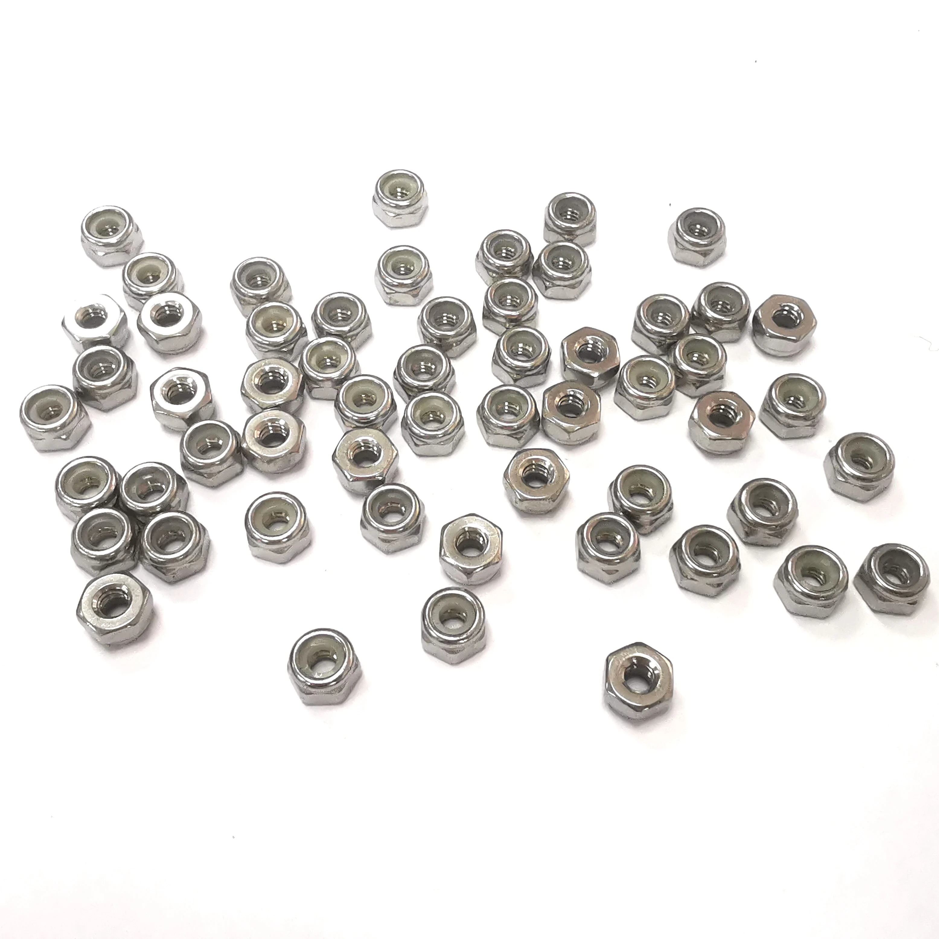 Stainless steel Self locking Nuts Nylon insert Locknuts Stop Nuts