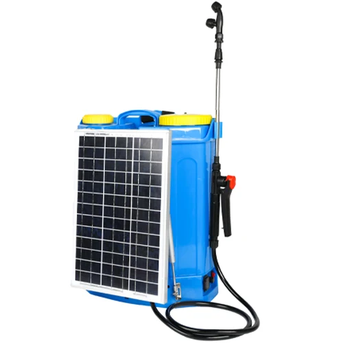 knapsack electric battery solar sprayer agriculture high pressure solar sprayer