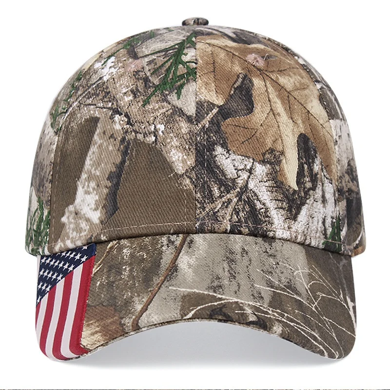 Hunting Camo Baseball Hat Outdoor Camouflage Cap Baseball  Sports custom Baseball Cap