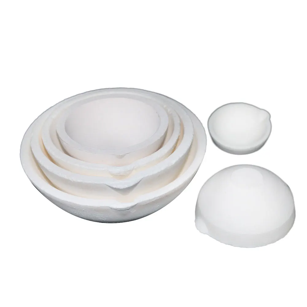 Quartz Melting Gold Bowl Fusion Welding Container Platinum Crucible High Temperature Resistant Casting Household Aluminum Tools