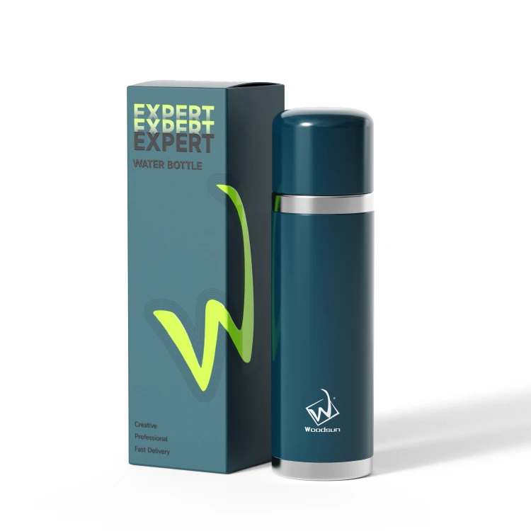 Manufacturer Insulated Waterbottle Vacuum Flask Stainless Steel Water Bottle Thermal With Cup Alibaba Hot Sale