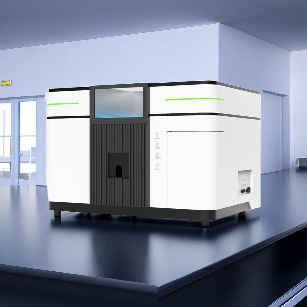 AA2918 высокопроизводительный Одиночный луч 190 900nm пламя aas для тестирования hg