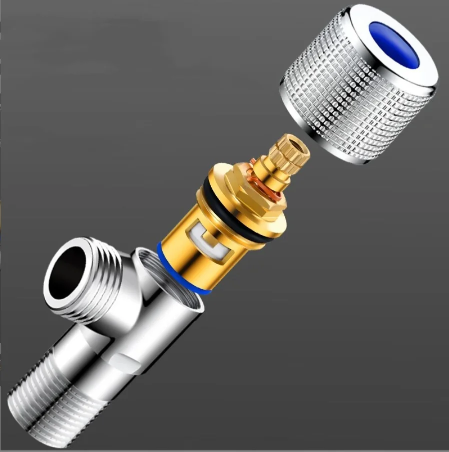 universal brass faucet mixer  potency head replacement ceramic tap spindle stem core cartridge valve part