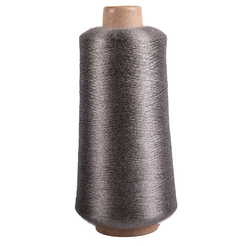 100% stainless steel short fiber yarn