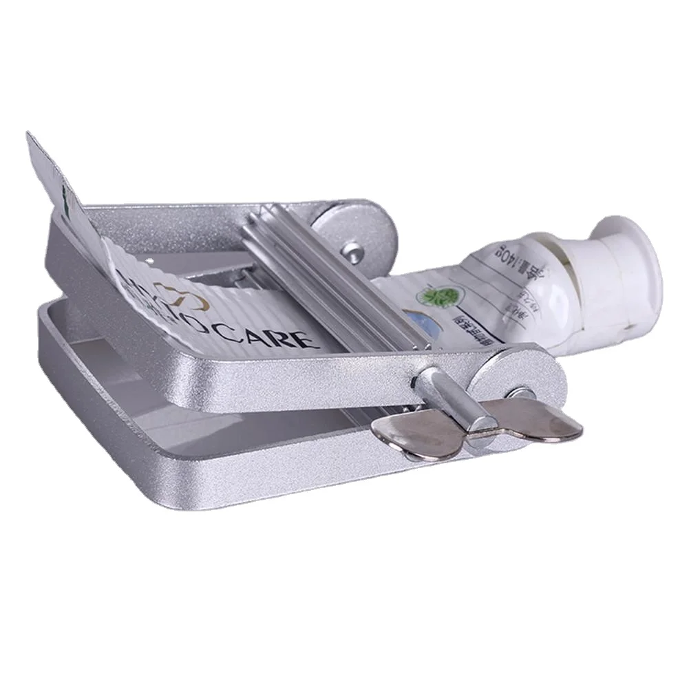1pc Hair Color Dye Cosmetic Paint Squeezer Tube Wringer Metal Squeezing Tools Tube Squeezer Lazy Toothpaste Dispenser