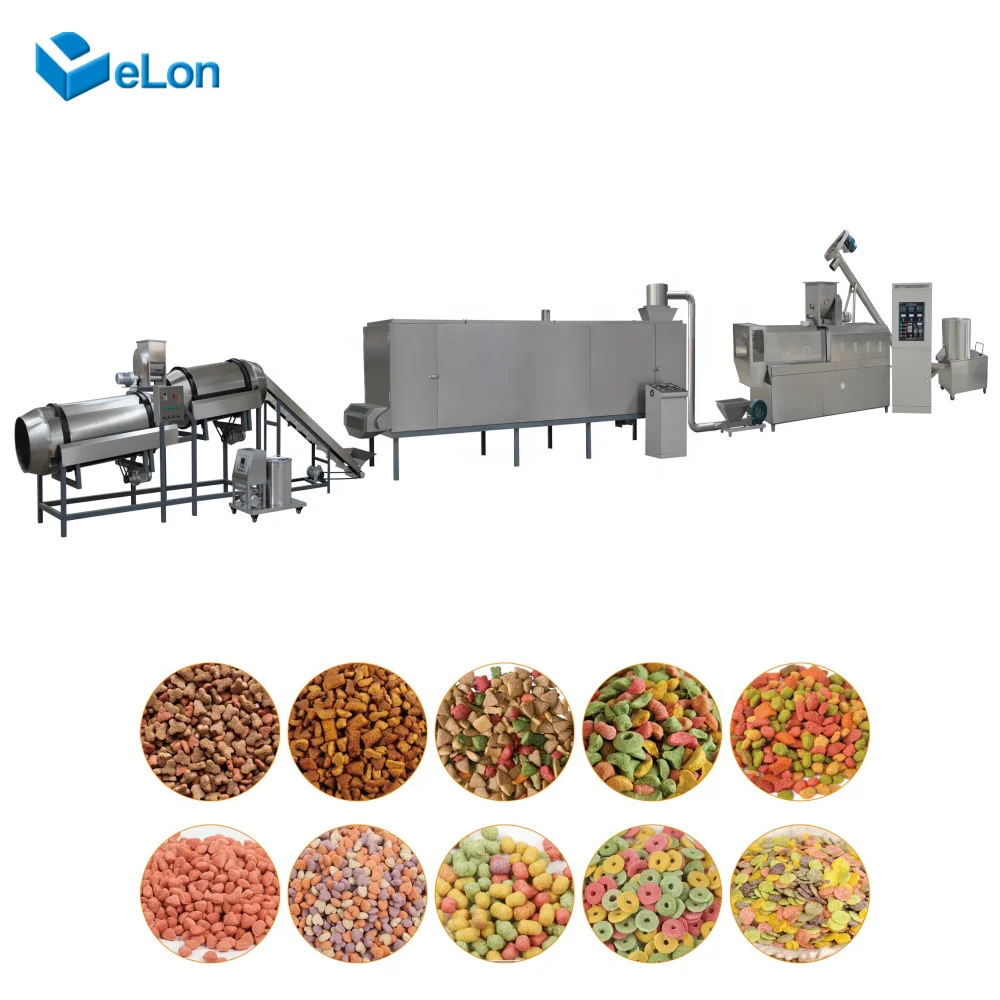 High Capacity Feed Processing Pet Dog Making Machine Animal Snacks Food Material