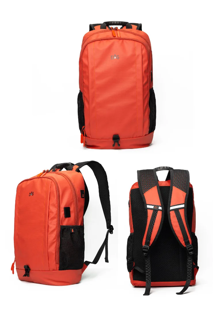 Laptop Waterproof Solar Power Backpack Fashion Factory Wholesale USB Charging Port Travel Polyester Unisex Zipper & Hasp 1.24 KG