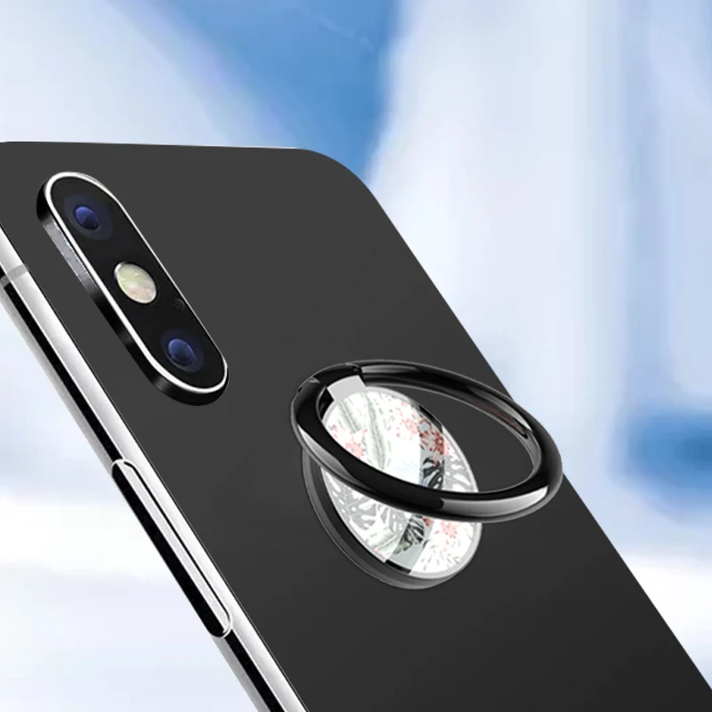 high quality folding mobile phone holders metal flexible lazy logo custom cell phone holder grip 360 smart phone ring holder