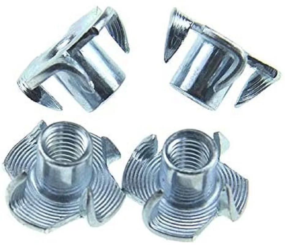 din1624 stainless steel 4-pronged npt four claw t nut