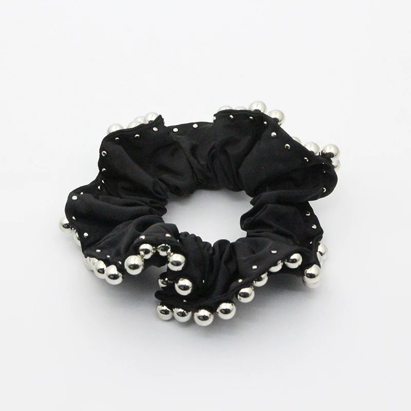 Прямая поставка с фабрики, модные высококачественные резинки для волос, Однотонные резинки для девочек