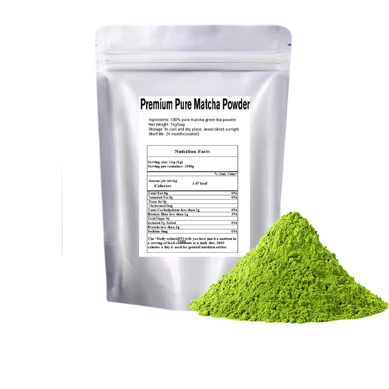 1kg/bag Premium Pure Matcha Powder from Matcha Factory