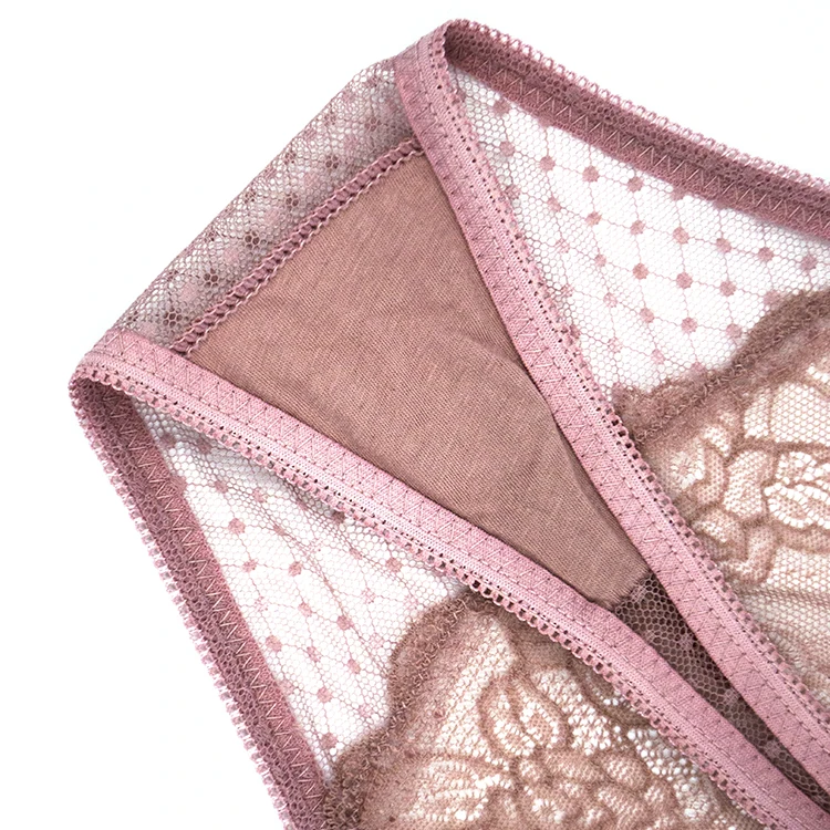 
Lace panties sexy plus size panties ladies high-end sexy lace G string transparent thong 