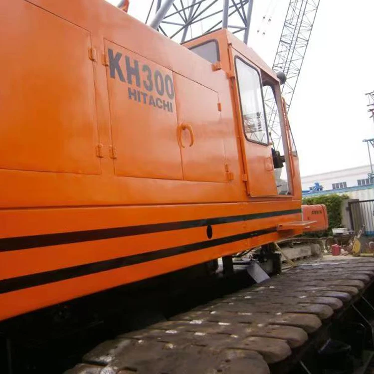 Использованный оригинальный японский гусеничный кран HITACHI Kh300 80 тонн в