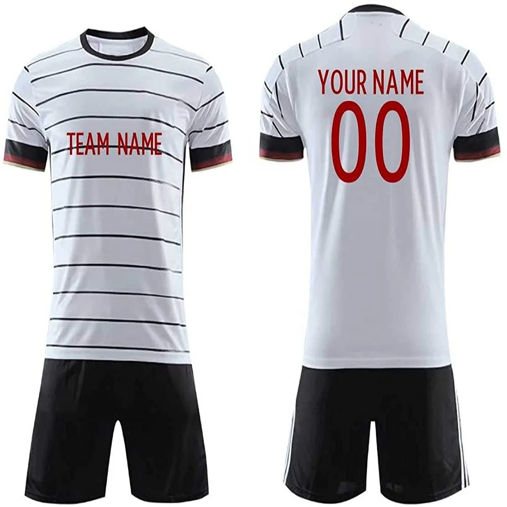 Оптовая продажа, сублимационная футбольная рубашка, индивидуальная форма, футбольные Джерси, наборы